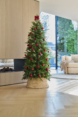 Künstlicher Weihnachtsbaum Slim „Undset“ 100 % PE – Smart LED
