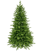 Der künstliche Weihnachtsbaum „Vinje“ aus 100 % PE ist ein üppig grüner künstlicher Weihnachtsbaum mit dichten PE-Ästen und einer symmetrischen, natürlichen Form, der schmucklos vor einem schlichten weißen Hintergrund steht.