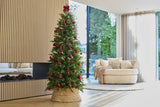 Künstlicher Weihnachtsbaum Slim „Undset“ 100 % PE – Smart LED