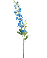 Künstliche Blume Delphinium 79 cm blau
