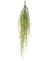 Eine künstliche Hängepflanze Gras 76 cm, eine lebensechte grüne Hängepflanze, verleiht jedem Raum natürlichen Charme.