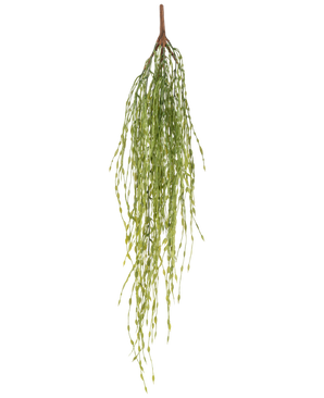 Eine künstliche Hängepflanze Gras 76 cm, eine lebensechte grüne Hängepflanze, verleiht jedem Raum natürlichen Charme.