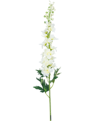 Künstliche Blume Delphinium 79 cm weiß