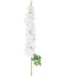 Künstliche Blume Delphinium 105 cm weiß