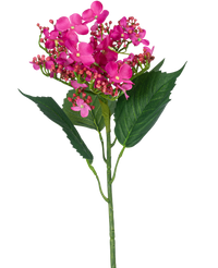 Künstliche Blume Schmetterlingshortensie 70 cm rosa