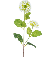 Künstliche Blume Schneeball/Viburnum 70 cm grün/weiß