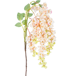 Künstliche Blume Glyzinie 115 cm creme