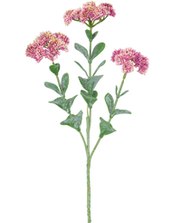 Künstlicher Zweig Sedum 56 cm hellrosa