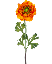 Künstliche Blume Ranunkel 51 cm dunkelgelb
