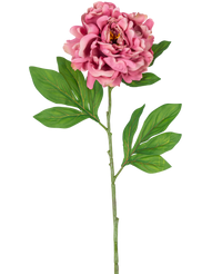 Künstliche Blume Pfingstrose 77 cm rosa