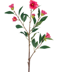 Künstliche Blume Cammellia 80 cm rosa