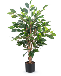 Künstliche Pflanze Ficus Grün 90 cm