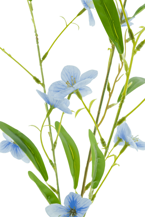 Künstliche Blume Alstroemeria Real Touch Blau 100 cm