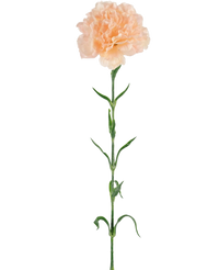 Künstliche Blume Nelke 69 cm Pfirsich