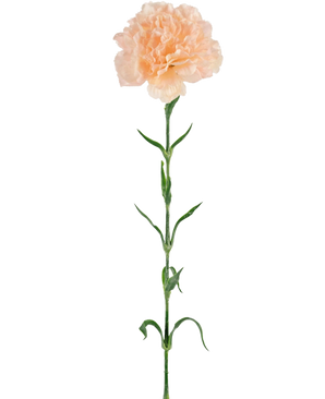 Kunstblume Nelke 69 cm pfirsich