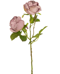 Künstliche Rose Deluxe 55 cm lila