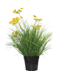 Kunstrasen Pflanze Asteraceae 50 cm feuerhemmend