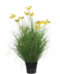 Kunstrasen Pflanze Asteraceae 90 cm feuerhemmend