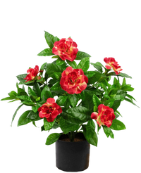 Künstliche Pflanze Gardenia 39 cm fuchsie