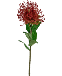 Künstliche Blume Protea 73 cm rot